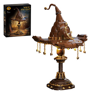 Nouvel Arrivage Blocs de Construction Micro Salamandre & Souris Magicienne - Modèle Chapeau Magique DIY Cadeau de Collection Fantaisie pour les Fans de Fantasy - Product Image 5