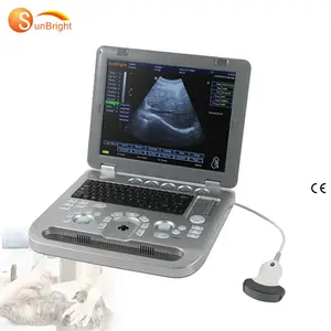 Laptop 3D medis termurah, pemindai Ultrasound vet 15 inci