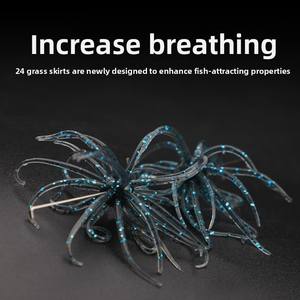 CY marca superior negro flotante biónico TPE <span class=keywords><strong>gusano</strong></span> silicona suave curricán señuelo para océano playa carpa pesca sin anzuelos al por mayor - Product Image 3