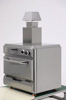 Barbecues au charbon de bois en acier inoxydable, grilles de cuisine extérieure multifonctions