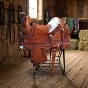 BS International Precio de Fábrica Silla de Montar para Caballo de Madera Estilo Inglés con Cuero de Bambú, Asiento de Carreras y Mantas para Caballo Sostenibles y Ecológicas - Product Image 1