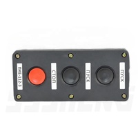 Interrupteur à bouton série PKE électrique SSSHENG PKE-112-3, bouton champignon rouge IP40 sans base, bouton-poussoir