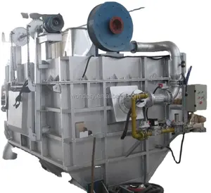 Factory Direct Price Natural Gas Propane LPG 5 Ton Aluminum Reverberatory Melting Furnace