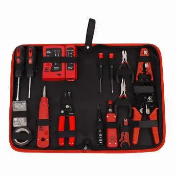 hand tool kit High Quality 24-piece Computer, Service and Repair Tool Kits With Zipper Bag