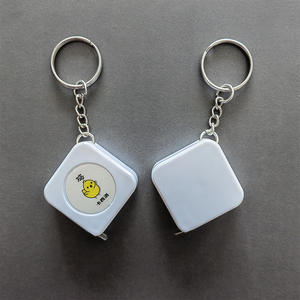 Llavero con Cinta Métrica Mini Cardi de 1m, ABS, Acero Inoxidable, Impresión Digital, Tema del Zodíaco, Ecológico, Métrico e Imperial - Product Image 3