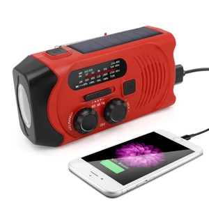 MEDING Máy Phát Điện Cầm Tay Sinh Tồn Khẩn Cấp Đèn Pin Led Radio Năng Lượng Mặt Trời - Product Image 6