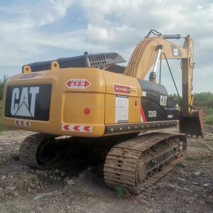 Excavatrice Caterpillar 326D d'occasion pour le creusement de fondations, godet profond, capacité de 1,50 m³, poids opérationnel de 27,5 tonnes - Product Image 1