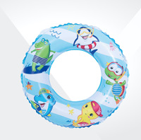 Beckon OEM Custom Verdikte Duurzame PVC Opblaasbare Zwembandjes Kinderen Oksel Cartoon Fruit Zwemband Zomer