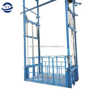 Fornecedor chinês personalizável hidráulico vertical frete elevador mercadorias carga levantamento equipamentos