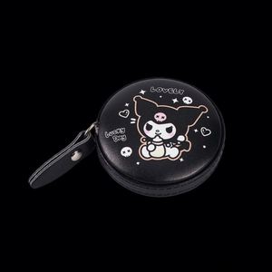 Cinta métrica de 1.5M de cuero PU mini portátil con llavero, con logotipo dorado estampado en caliente, venta al por mayor de fábrica, personalizada - Product Image 4