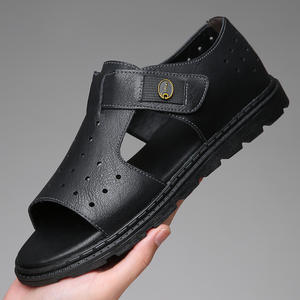 Sandales d'été décontractées pour hommes, style coréen, à bout fermé, antidérapantes, double usage, nouvelle collection - Product Image 5