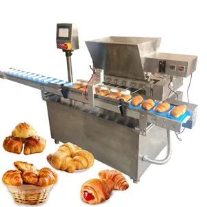 Cake Bread Croissant Cream Injecting Filling Machine With Jam And Chocolate