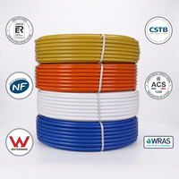 Tuyau composite PEX pour chauffage par le sol, construction multicouche en aluminium, diamètre 16-63 mm, haute conductivité thermique pour la plomberie