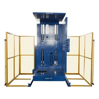 Chargeur de palettes stationnaire à inverseur pour chariot élévateur mécanique Huize 2,5 tonnes