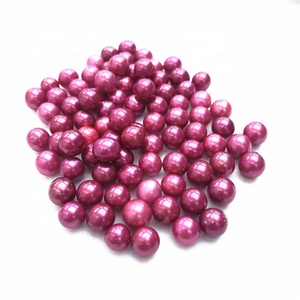 Bán Buôn 7-8Mm 4a Tròn Tự Nhiên Nước Ngọt Ngọc Trai Lỏng Lẻo Vòng Đầy Màu Sắc Ngọc Trai Cho Lồng Lockets Ngọc Trai Đảng - Product Image 2