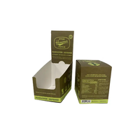 Sachets individuels imprimés sur mesure de 10 g, 15 ml, 30 ml pour compléments en poudre avec boîte de présentation de 15 sachets pour la vente au détail