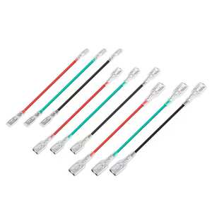 Sıcak satış 2.8mm 4.8mm 6.3mm erkek dişi konektörler bahar maça bıçak terminali Jumper tel - Product Image 3