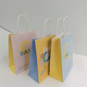 KUAIMA 22*11*27cm Vente en gros Boîtes à bonbons de luxe personnalisées avec logo imprimé, sachets cadeaux en papier pour baby shower - Product Image 3