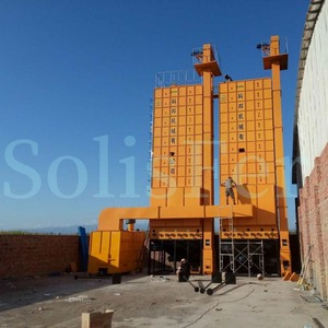 Popular 30 Tons Capacity Grain Crop Dryer High Productivity Hot Air Rice Dryer Engine Motor Pump Gearbox Bearing Core Included - Product Image 3