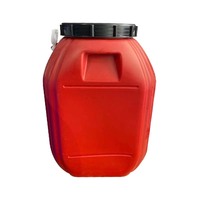 Fût en plastique de 200 litres, 210 litres, 55 gallons / 50/60 litres, fût en plastique HDPE à ouverture supérieure, bleu