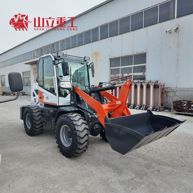 Durable All Round Wheel Loader Independent Hydraulic System Large Tonnage Option Labor Saving Handling Mining Yard Use