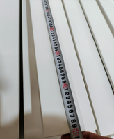 Plinthes pour murs et sols Plinthes à bords carrés en MDF résistantes à l'humidité