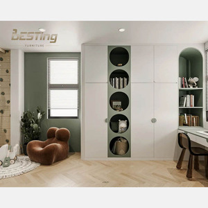 <span class=keywords><strong>Armadio</strong></span> Moderno per Camera dei Bambini Guardaroba Semplice per Camera da Letto Principale con Porta a Battente Bestseller - Product Image 1