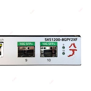 SKS1200 XikeStor สวิตช์อีเธอร์เน็ตแบบจัดการง่าย L2 10 พอร์ต พร้อมพอร์ต 8 พอร์ต 2.5G RJ45 และ 2 พอร์ต 10G SFP+ รองรับ Web Vlan Link - Product Image 4
