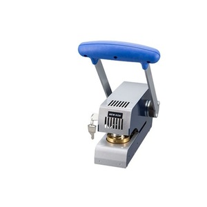 Newkon 208-705 Manual Two Hole <b>Punch</b> <b>Machine</b> Metal Japan Made For Office Use - Product Image 1