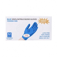 Gants de laboratoire Micro-Touch Medical Touchntuff Gants d'examen en nitrile bleu jetables sans poudre Produit de beauté et de soins personnels