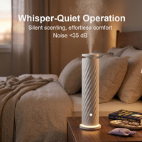 Diffuseur d'arômes commercial pour hôtel, utilisation intérieure, sans eau, en plastique, avec télécommande, pour aromathérapie domestique