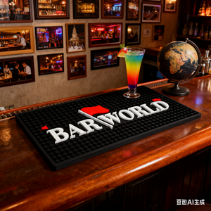 Tapis de bar en PVC durable et écologique, tapis à bière, tapis de bar, articles en caoutchouc pour bar - Product Image 4