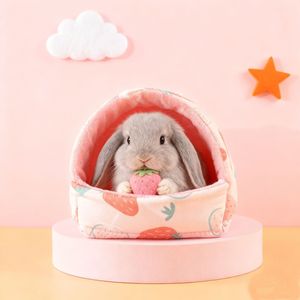 Cama Suave de Algodón <span class=keywords><strong>para</strong></span> Mascotas, Mini Nido <span class=keywords><strong>para</strong></span> Ratas, Hámsteres, Chinchillas, Ardillas, <span class=keywords><strong>Cobayas</strong></span>, con Diseño Estampado, <span class=keywords><strong>para</strong></span> Uso en Interiores en Todas las Estaciones - Product Image 2