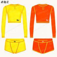 Baju Renang Wanita Model Terbaru, Bikini Dua Potong Musim Panas Seksi, Atasan Crop Top Pinggang Tinggi, Bawahan Bikini Model Cheeky