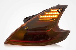 Yld ไฟท้ายแบบไดนามิกต่อเนื่อง RGB สำหรับ370Z ไฟท้ายควันสำหรับ <span class=keywords><strong>Nissan</strong></span> 370Z 2013-2019 - Product Image 5