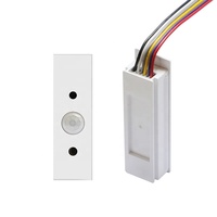 Capteur intelligent PIR linéaire largement utilisé avec capteur de lumière du jour 2 en 1 pour éclairage de panneau