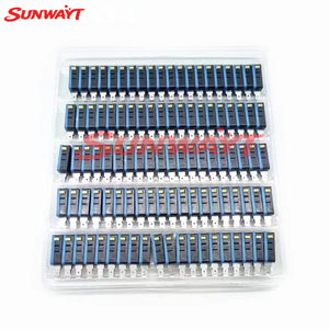 Accessoires pour machines de jeu à monnayeur : Bouton poussoir d'arcade bleu à 3 broches - Product Image 5