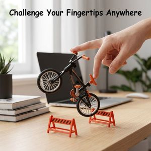 EPT Extreme Sports – <span class=keywords><strong>Jouet</strong></span> de doigt en alliage moulé sous pression, <span class=keywords><strong>mini</strong></span> <span class=keywords><strong>BMX</strong></span> et skateboard avec obstacles, <span class=keywords><strong>jouet</strong></span> sensoriel DIY pour enfants - Product Image 1