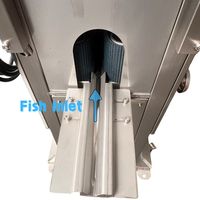 Machine à déchiqueter XBF-328, décharge fluide, sans blocage de matériaux, idéale pour les usines de produits de la mer en Asie du Sud-Est