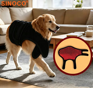 High Quality LED Red Light Therapy Infrared Dog&amp;<strong>Cat</strong> <strong>Clothes</strong> Animal Pain Relief Therapy Belt Coat for Pet Whole Body 660nm 850nm - Product Image 1
