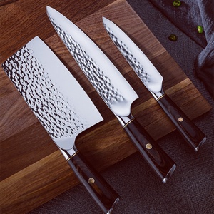 Couteaux de cuisine professionnels, ensemble de couteaux de chef en acier inoxydable pour la cuisine - Product Image 1