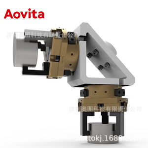 Aovita ตัวจับยึดแบบนิวเมติกสามนิ้วหัวฉีดแบบขนาน - Product Image 1