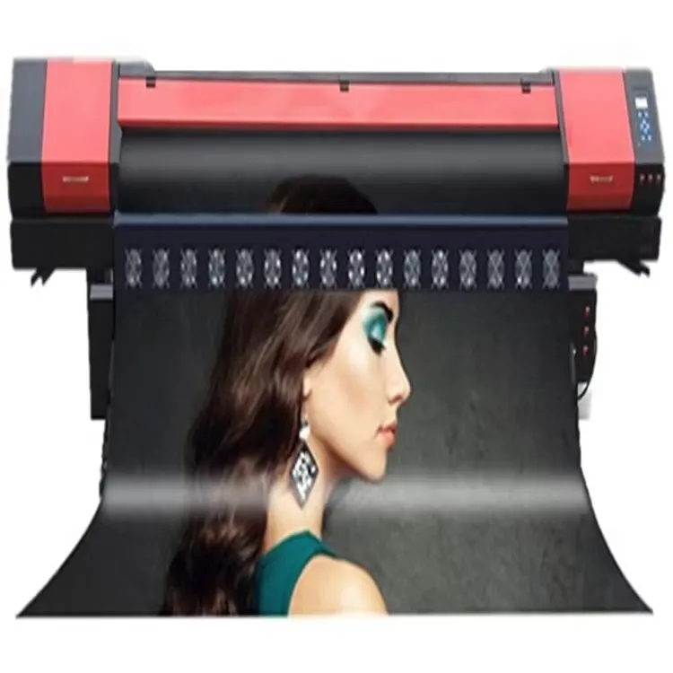 Termurah plotter format besar kanvas vinil poster spanduk inkjet eco solvent printer