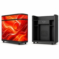 Affichage LED pour comptoir d'enregistrement 1920x960 P2.5 Courbé GOB WiFi Tout-en-un Luminosité 600CD Garantie 2 ans pour Hôtel de Charme