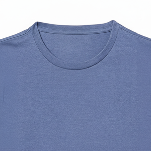 Camiseta de Moda de Manga Corta para Hombre, Poliéster/Algodón de Alta Calidad, Diseño Cómodo, Transpirable y Elástico, Tallas Grandes, Logotipo Personalizado - Product Image 1