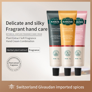 Crème pour les mains OEM ODM RAMZER à l'extrait de plantes, adoucissante, soyeuse, lissante, hydratante, parfumée, rafraîchissante, grande capacité 75 ml - Product Image 2