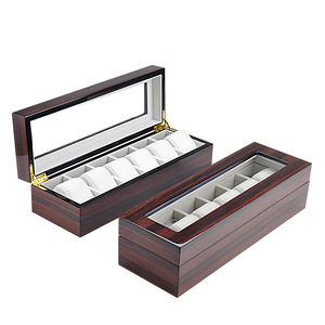 Estuches de Almacenamiento de Madera con Logotipo Personalizado de Lujo para Relojes y Joyas, Empaque para Regalo - Product Image 3