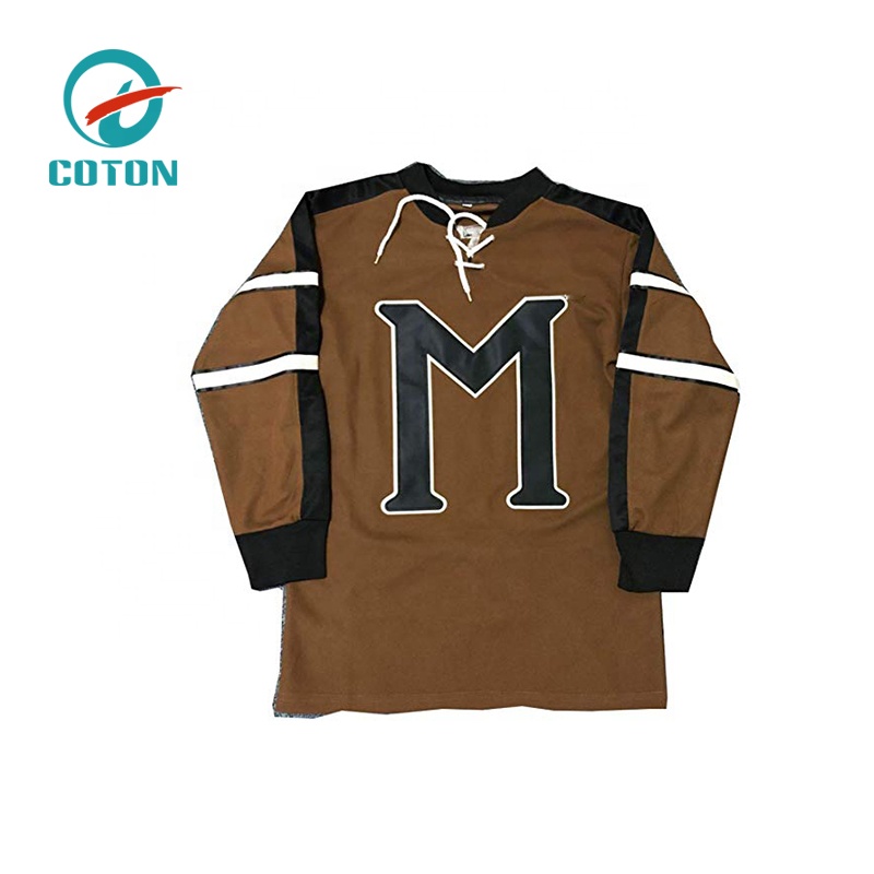 Мужская футболка для хоккея с логотипом команды на заказ