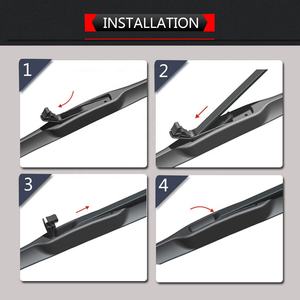 2025 Kction i più venduti tergicristalli ibridi impermeabili spazzole tergicristallo anteriori di tutte le <span class=keywords><strong>dimensioni</strong></span> per Toyota Honda Nissan - Product Image 2