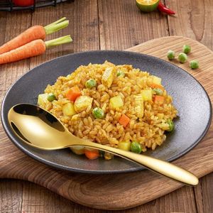 Cuchara de Sopa Moderna para el Hogar, Cuchara de Postre de Acero Inoxidable con Mango Largo para Fiestas y Restaurantes - Product Image 4